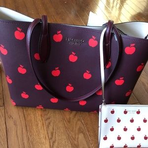 Brand NWT  & dust bag Kate Spade NYC apple bag